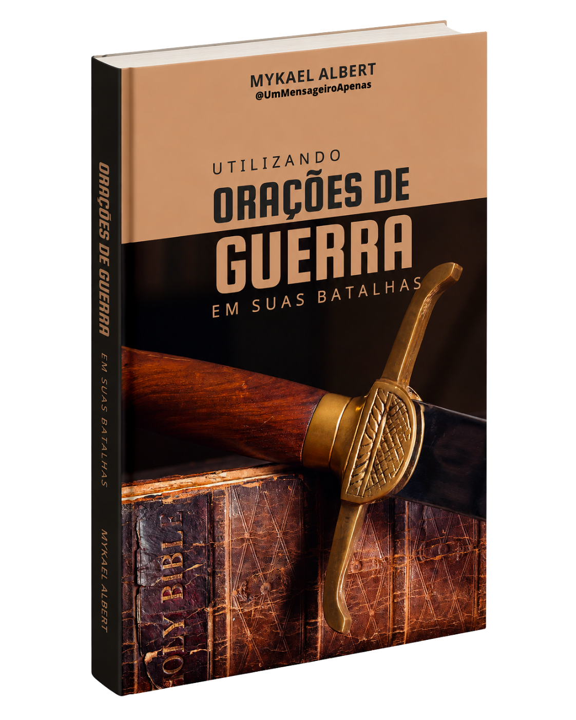 Portada del libro digital Oraciones de Guerra